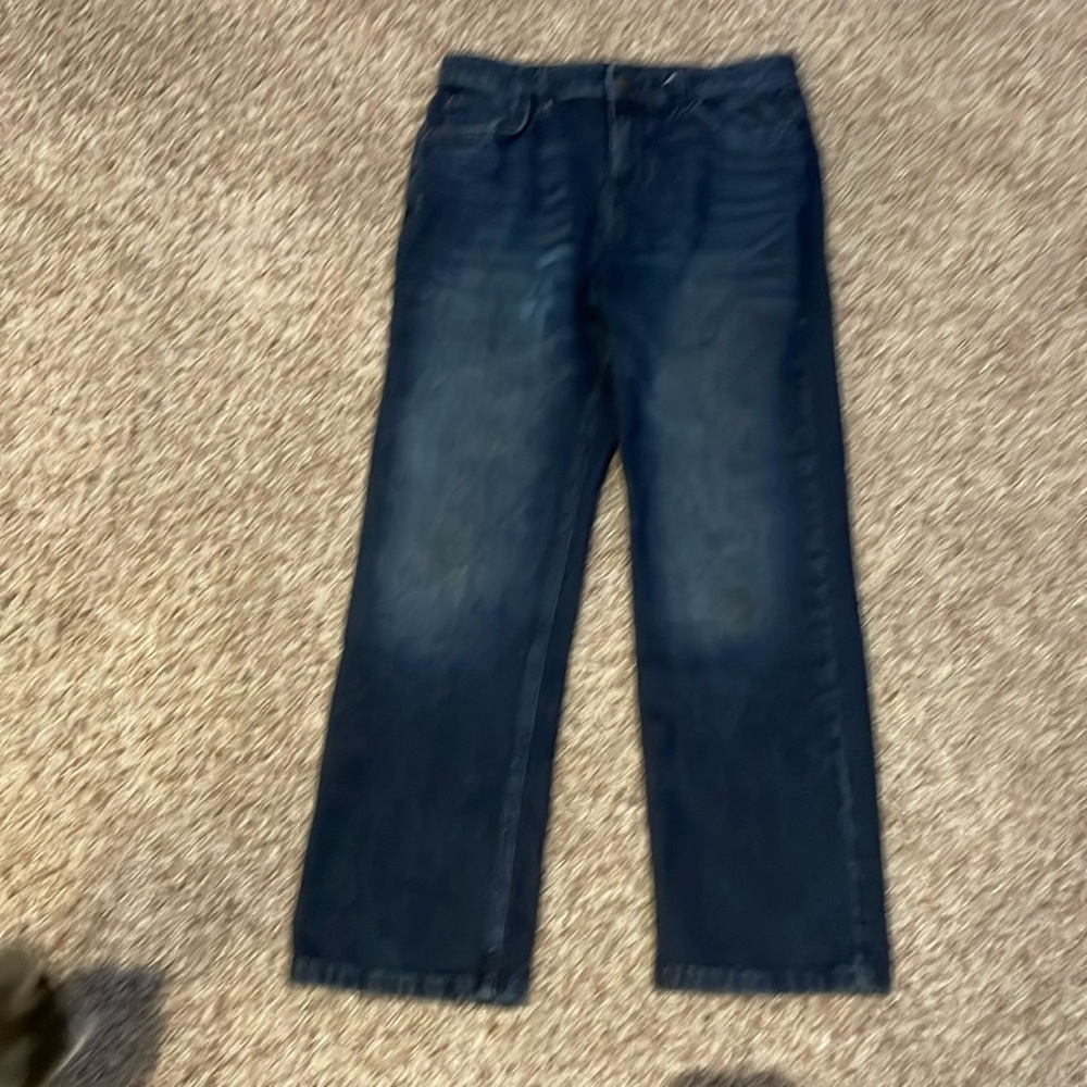 Straight stretch jeans